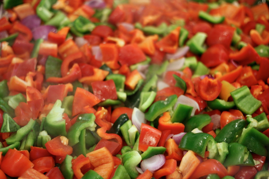 Got a lot of peppers to use up this week? Make Enzo's pepper relish