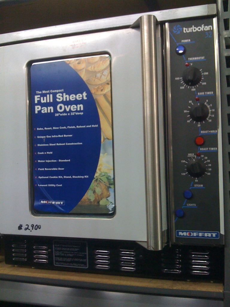 Moffat oven Clover Food Lab