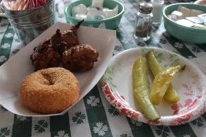 Corn Fritters at South Face Farm